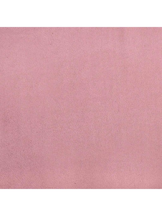 Rám postele bez matrací růžová 100x220 cm samet