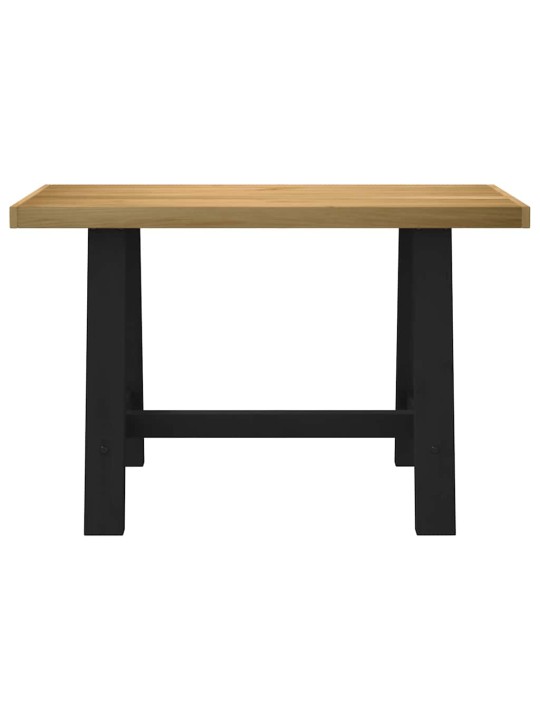 Psací stůl NOAIN na nohách ve tvaru A 120x50x75 cm borovice