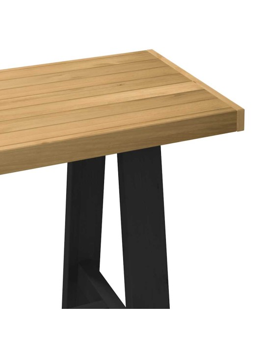 Psací stůl NOAIN na nohách ve tvaru A 120x50x75 cm borovice