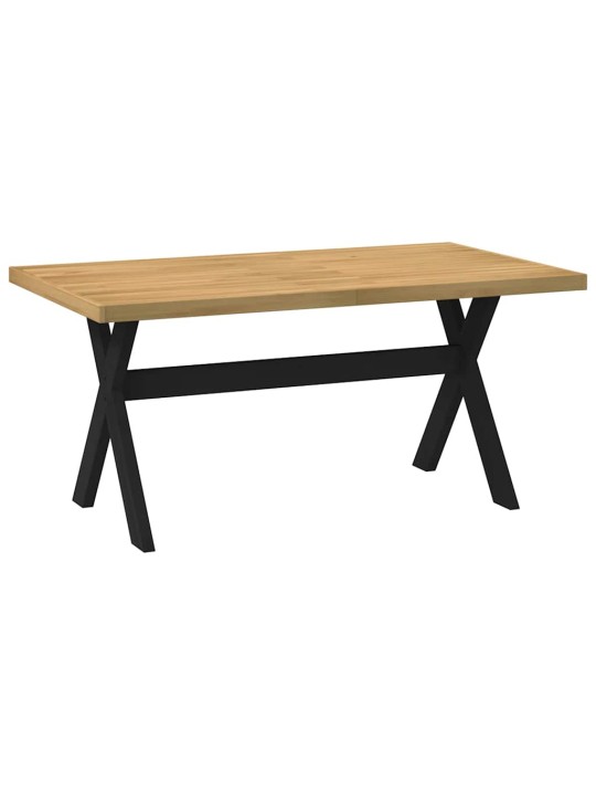 Jídelní stůl noain na nohách ve tvaru x 160x90x75 cm borovice