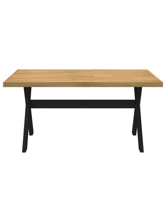 Jídelní stůl noain na nohách ve tvaru x 160x90x75 cm borovice