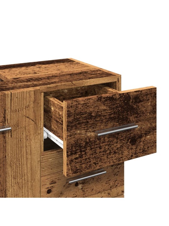 Skříňka pod umyvadlo old wood 63 x 30 x 54 cm kompozitní dřevo