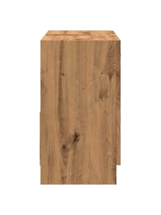 Skříňka pod umyvadlo dub artisan 63x30x54 cm kompozitní dřevo