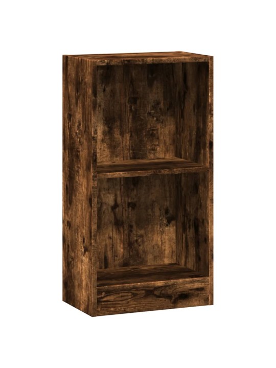 Knihovna kouřový dub 40 x 24 x 76 cm kompozitní dřevo