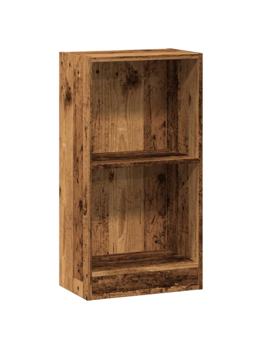 Knihovna old wood 40 x 24 x 76 cm kompozitní dřevo