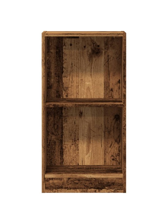 Knihovna old wood 40 x 24 x 76 cm kompozitní dřevo