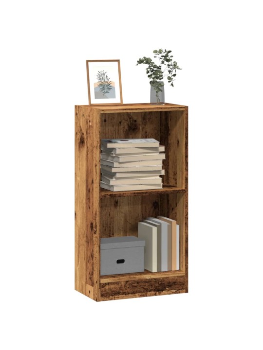 Knihovna old wood 40 x 24 x 76 cm kompozitní dřevo