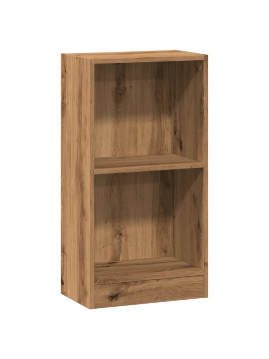 Knihovna dub artisan 40 x 24 x 76 cm kompozitní dřevo