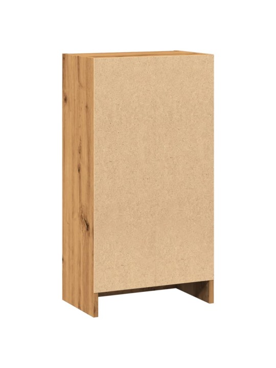 Knihovna dub artisan 40 x 24 x 76 cm kompozitní dřevo