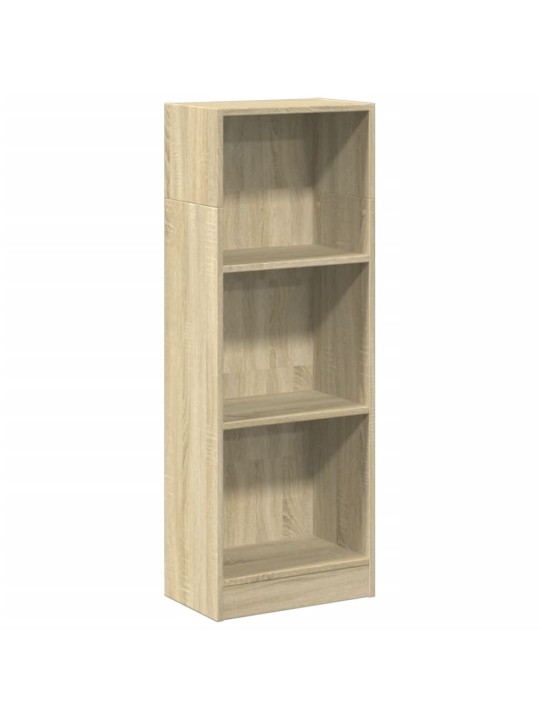 Knihovna dub sonoma 40 x 24 x 109 cm kompozitní dřevo