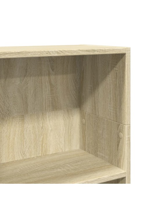 Knihovna dub sonoma 40 x 24 x 109 cm kompozitní dřevo
