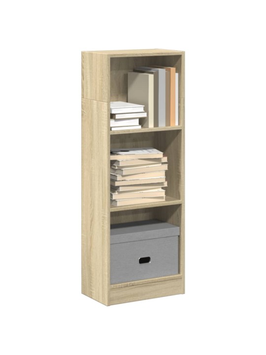 Knihovna dub sonoma 40 x 24 x 109 cm kompozitní dřevo