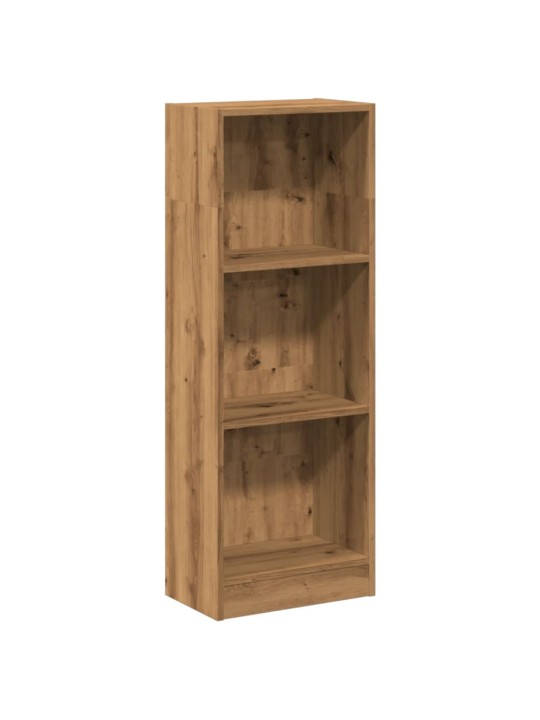 Knihovna dub artisan 40 x 24 x 109 cm kompozitní dřevo