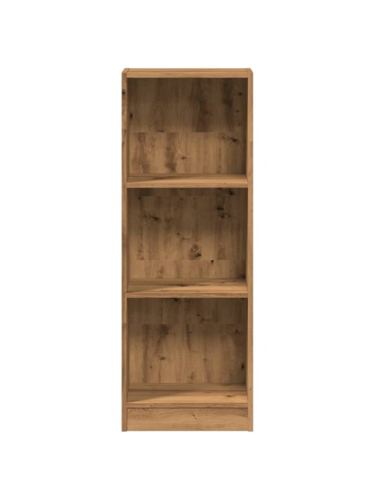 Knihovna dub artisan 40 x 24 x 109 cm kompozitní dřevo