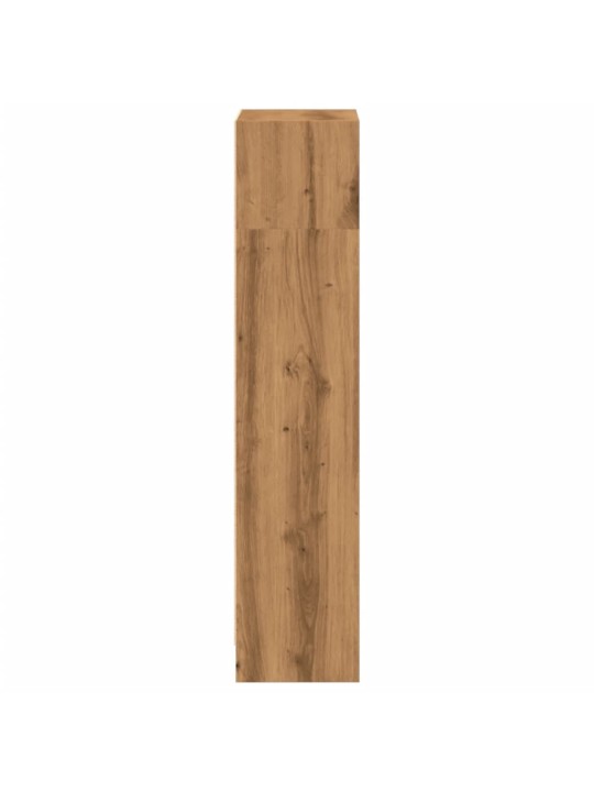 Knihovna dub artisan 40 x 24 x 109 cm kompozitní dřevo