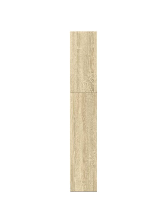 Knihovna dub sonoma 40 x 24 x 143 cm kompozitní dřevo