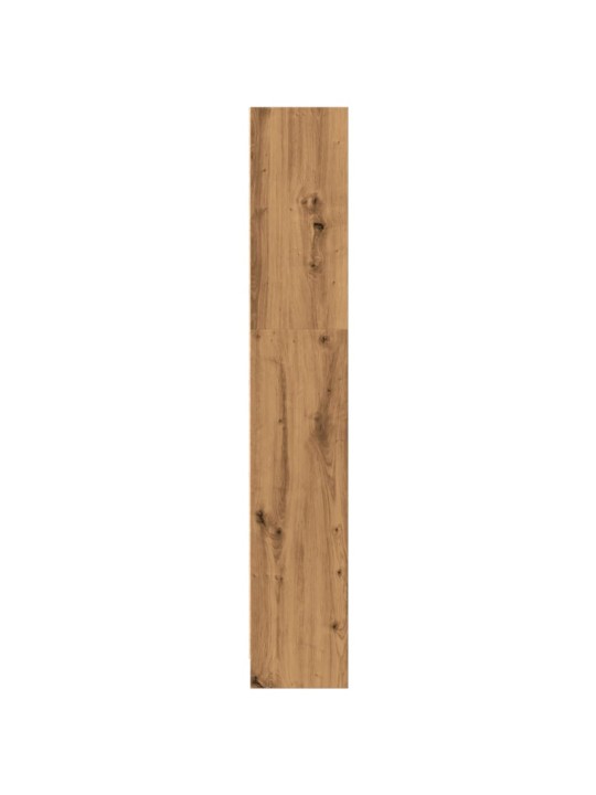Knihovna dub artisan 40 x 24 x 143 cm kompozitní dřevo