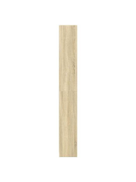 Knihovna dub sonoma 40 x 24 x 176 cm kompozitní dřevo