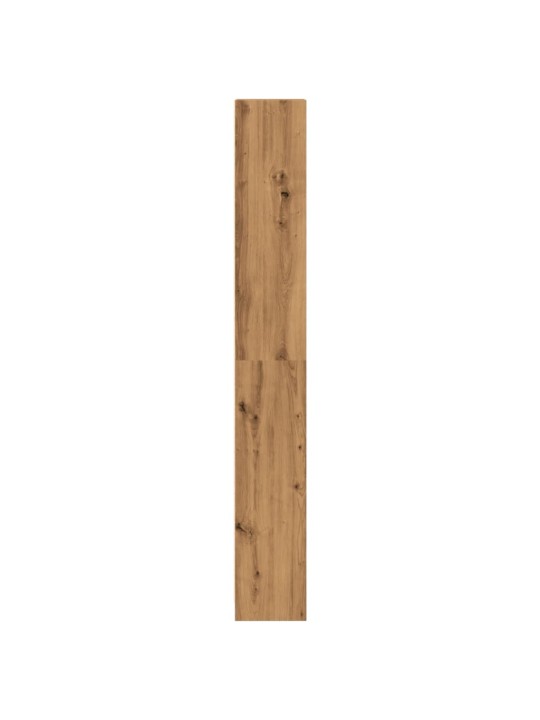 Knihovna dub artisan 40 x 24 x 176 cm kompozitní dřevo