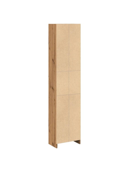 Knihovna dub artisan 40 x 24 x 176 cm kompozitní dřevo