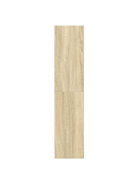 Knihovna dub sonoma 60 x 24 x 109 cm kompozitní dřevo