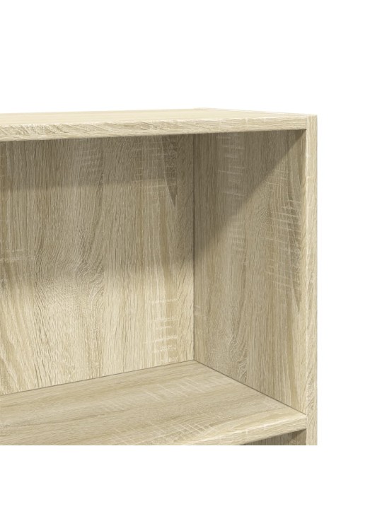 Knihovna dub sonoma 60 x 24 x 109 cm kompozitní dřevo