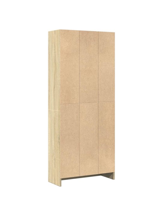 Knihovna dub sonoma 60 x 24 x 143 cm kompozitní dřevo