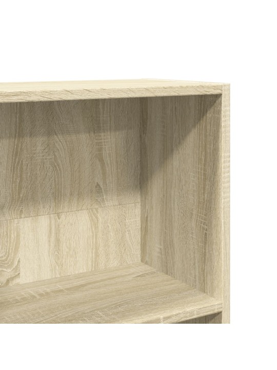 Knihovna dub sonoma 60 x 24 x 143 cm kompozitní dřevo