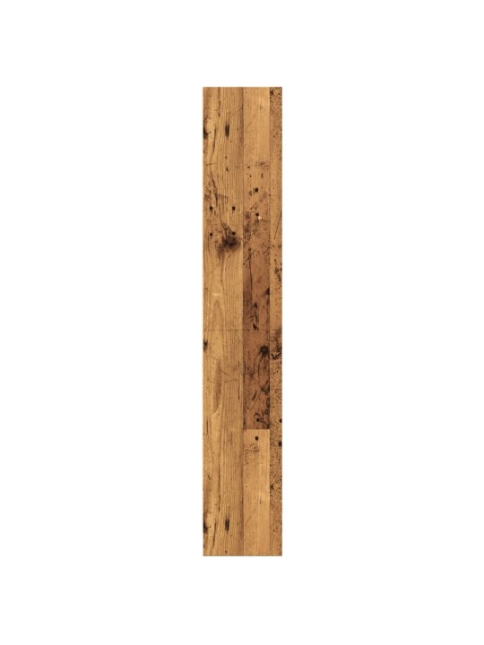 Knihovna old wood 60 x 24 x 143 cm kompozitní dřevo