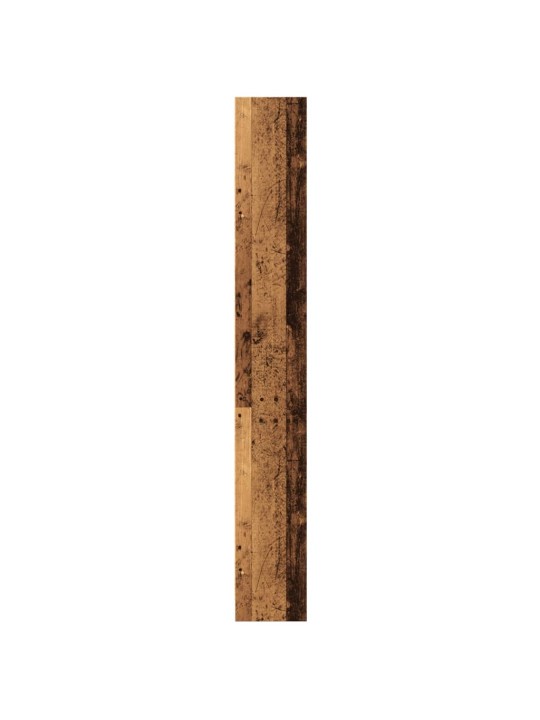 Knihovna old wood 60 x 24 x 176 cm kompozitní dřevo