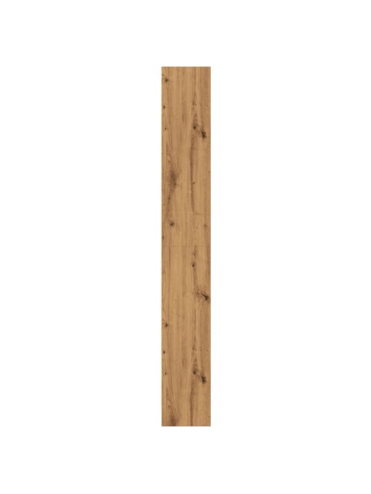 Knihovna dub artisan 60 x 24 x 176 cm kompozitní dřevo