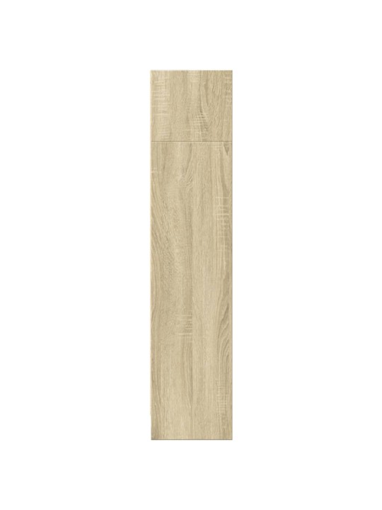 Knihovna dub sonoma 80 x 24 x 109 cm kompozitní dřevo
