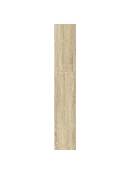 Knihovna dub sonoma 80 x 24 x 143 cm kompozitní dřevo