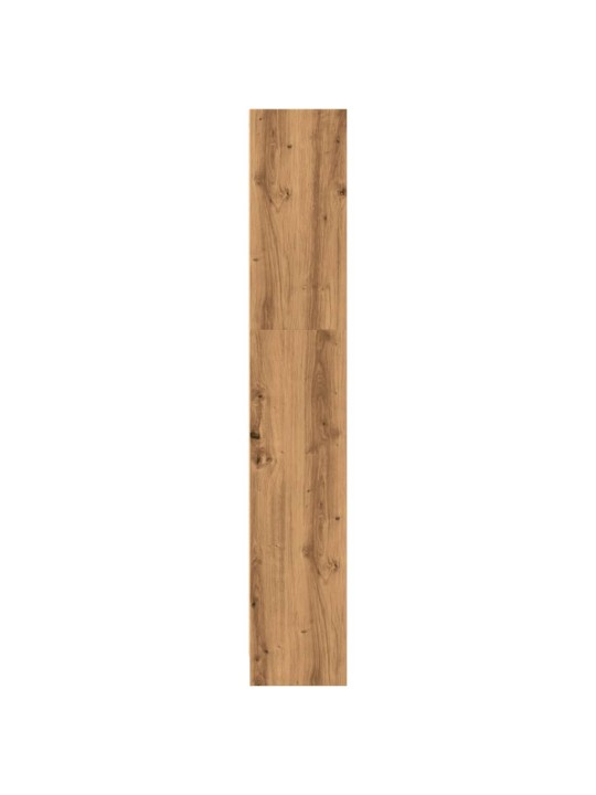 Knihovna dub artisan 80x24x143 cm kompozitní dřevo