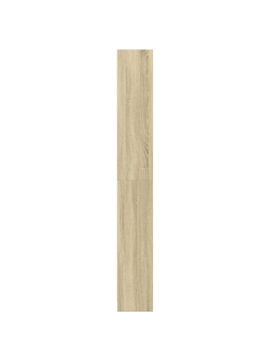 Knihovna dub sonoma 80x24x176 cm kompozitní dřevo