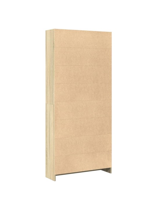 Knihovna dub sonoma 80x24x176 cm kompozitní dřevo