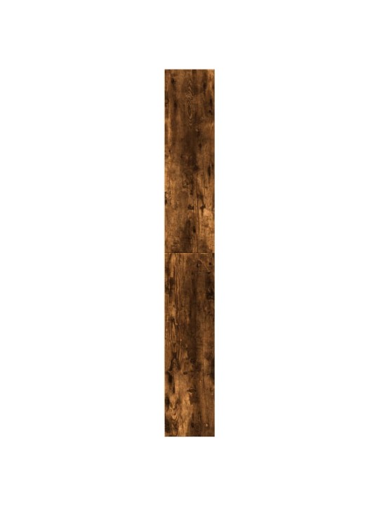 Knihovna kouřový dub 80x24x176 cm kompozitní dřevo