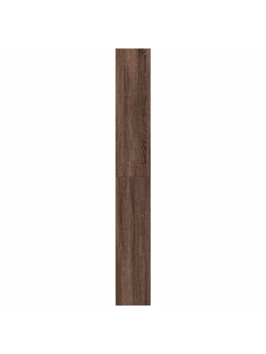 Knihovna hnědý dub 80x24x176 cm kompozitní dřevo