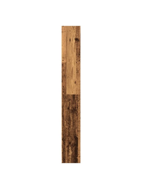 Knihovna old wood 80x24x176 cm kompozitní dřevo