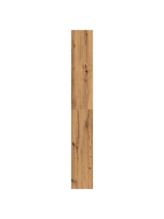 Knihovna dub artisan 80x24x176 cm kompozitní dřevo