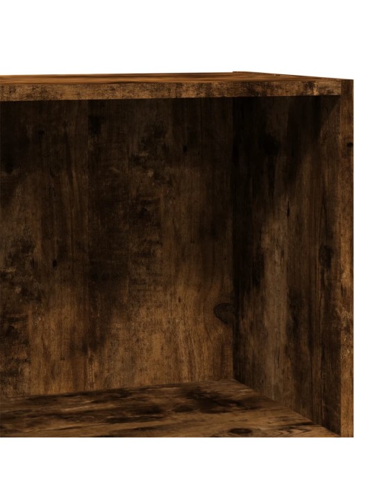 Knihovna kouřový dub 40 x 30 x 77 cm kompozitní dřevo