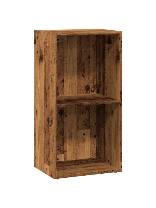 Knihovna old wood 40 x 30 x 77 cm kompozitní dřevo