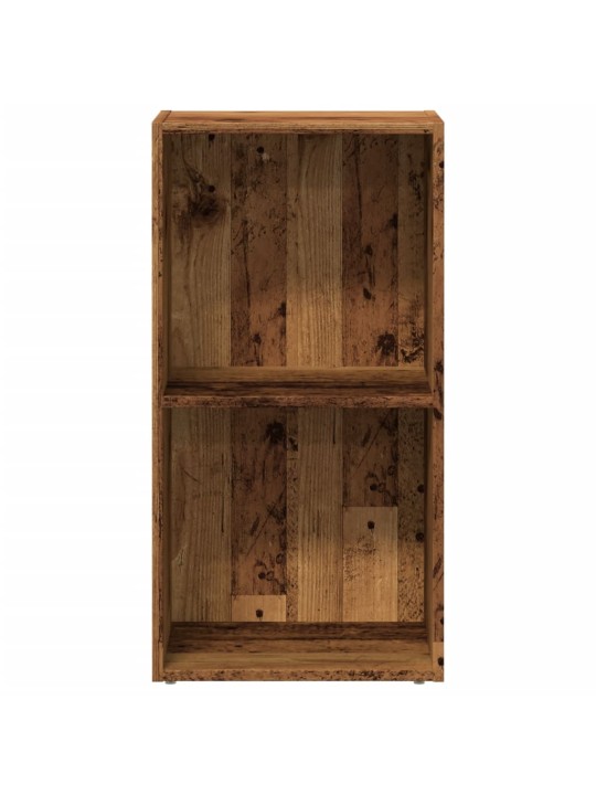 Knihovna old wood 40 x 30 x 77 cm kompozitní dřevo