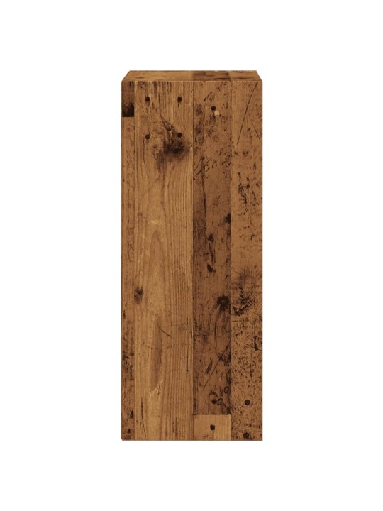 Knihovna old wood 40 x 30 x 77 cm kompozitní dřevo