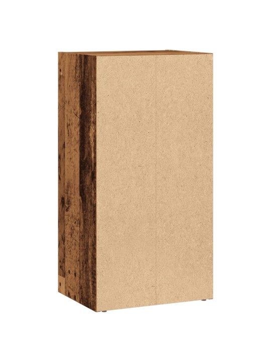 Knihovna old wood 40 x 30 x 77 cm kompozitní dřevo