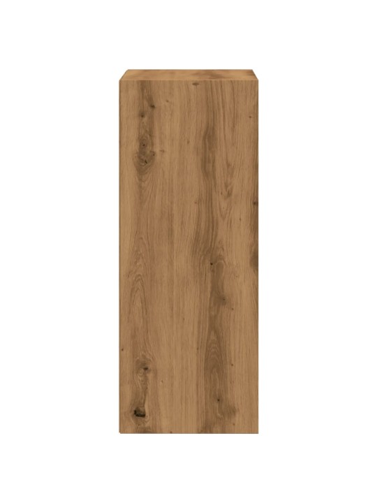 Knihovna dub artisan 40 x 30 x 77 cm kompozitní dřevo
