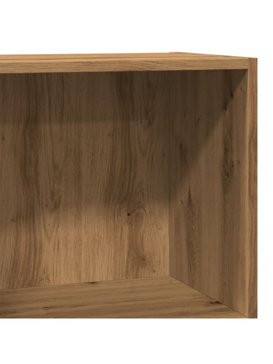 Knihovna dub artisan 40 x 30 x 77 cm kompozitní dřevo