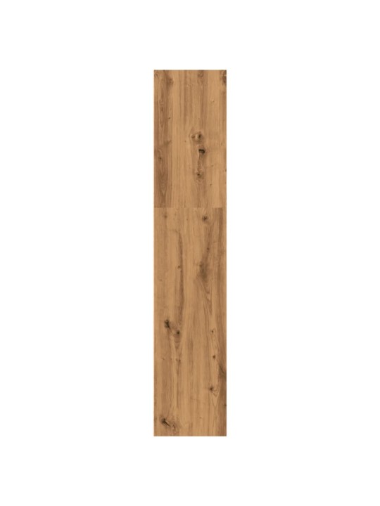 Knihovna dub artisan 40 x 30 x 152 cm kompozitní dřevo