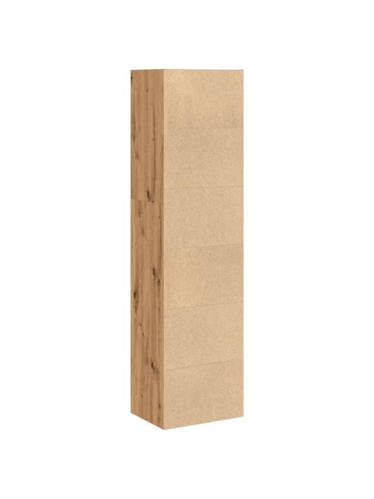 Knihovna dub artisan 40 x 30 x 152 cm kompozitní dřevo