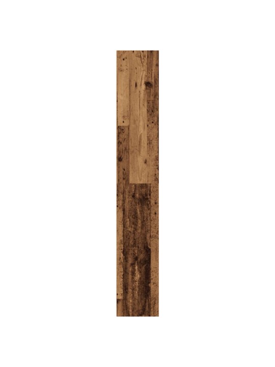Knihovna old wood 40 x 30 x 189 cm kompozitní dřevo